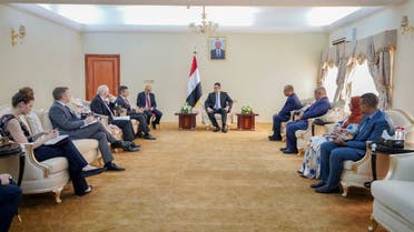 Yemen government officials hold a meeting with a US envoy ahead of the end of the two-month-long truce. (Twitter)