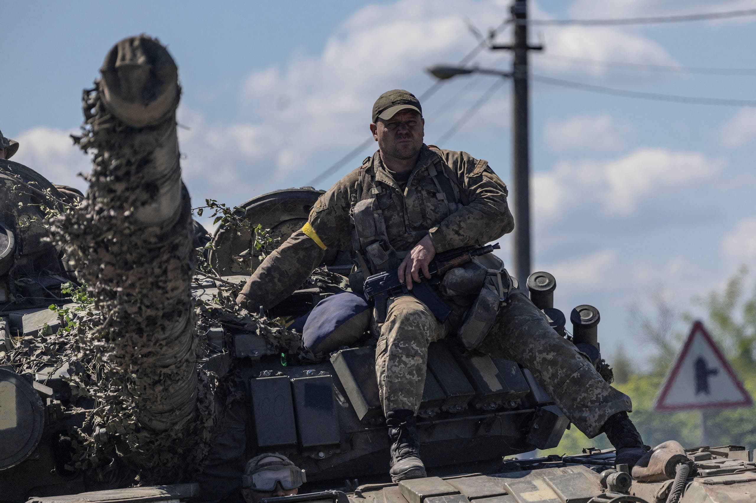 Ukrainian army in Donetsk