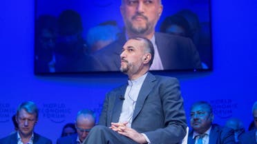 Iranian Foreign Minister Hossein Amirabdollahian attends a discussion at the World Economic Forum 2022 (WEF) in the Alpine resort of Davos, Switzerland May 26, 2022. (File photo: Reuters)