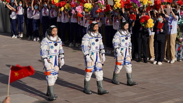 Chinese astronauts blast off to space station as construction enters ...