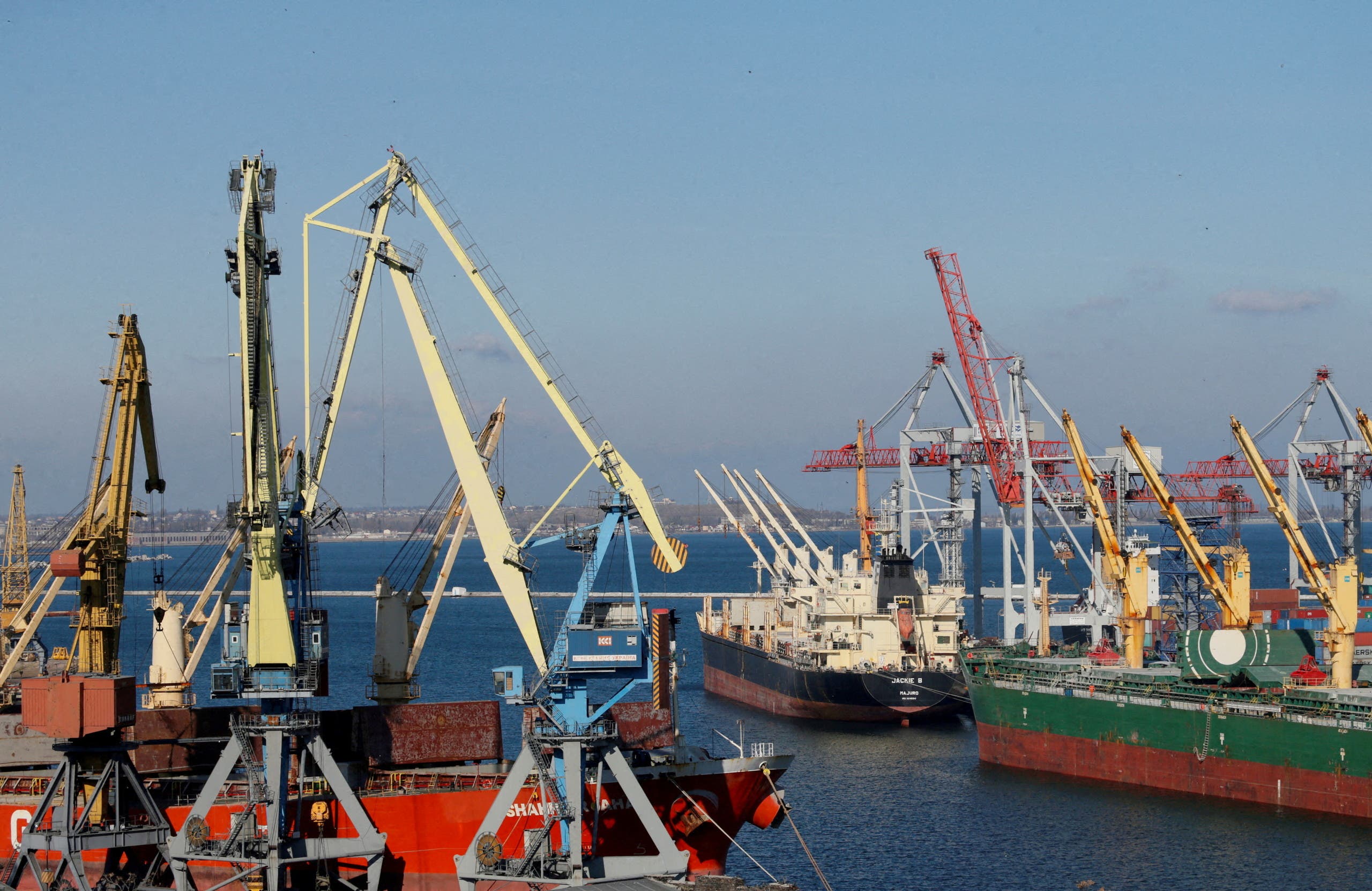 Ukrainian port of Odessa (Reuters)