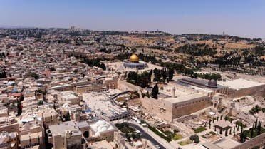 A general view shows a part of Jerusalem's Old City including the compound that houses Al-Aqsa Mosque, known to Muslims as Noble Sanctuary and to Jews as Temple Mount, in Jerusalem June 8, 2022. (File photo: Reuters)