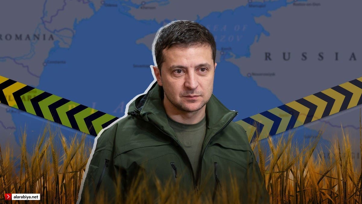زيلينسكي: مفاوضات معقدة جارية لفتح الموانئ الأوكرانية