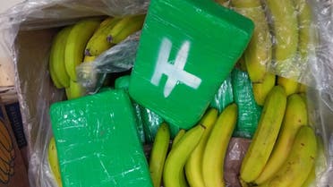 The Czech police seized 840 kilograms (1,852 pounds) of cocaine hidden among bananas. (Twitter/@PolicieCZ)