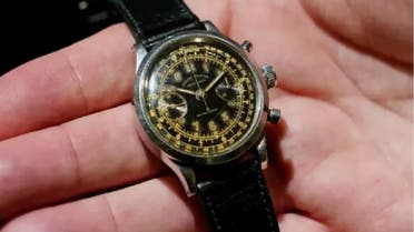 A Rolex watch worn by a British prisoner during the real life Great Escape. (File photo: AFP)