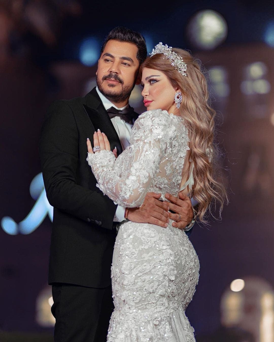 من حفل الزفاف قبل 9 أشهر