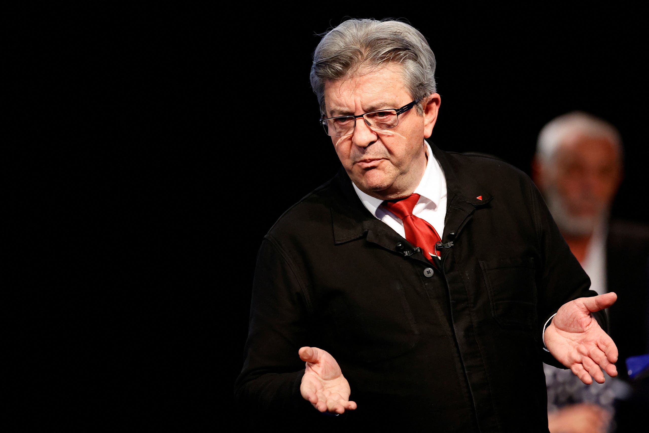 French leftist leader Jean-Luc Melenchon