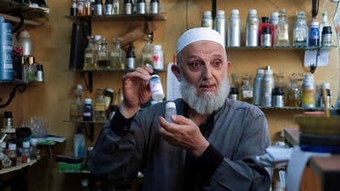 Mohammad Abadeen, a 53-year-old man who runs an apothecary serving affordable plant-based treatments, speaks during an interview with Reuters in Tripoli, northern Lebanon June 6, 2022. Picture taken June 6, 2022. (File photo: Reuters)