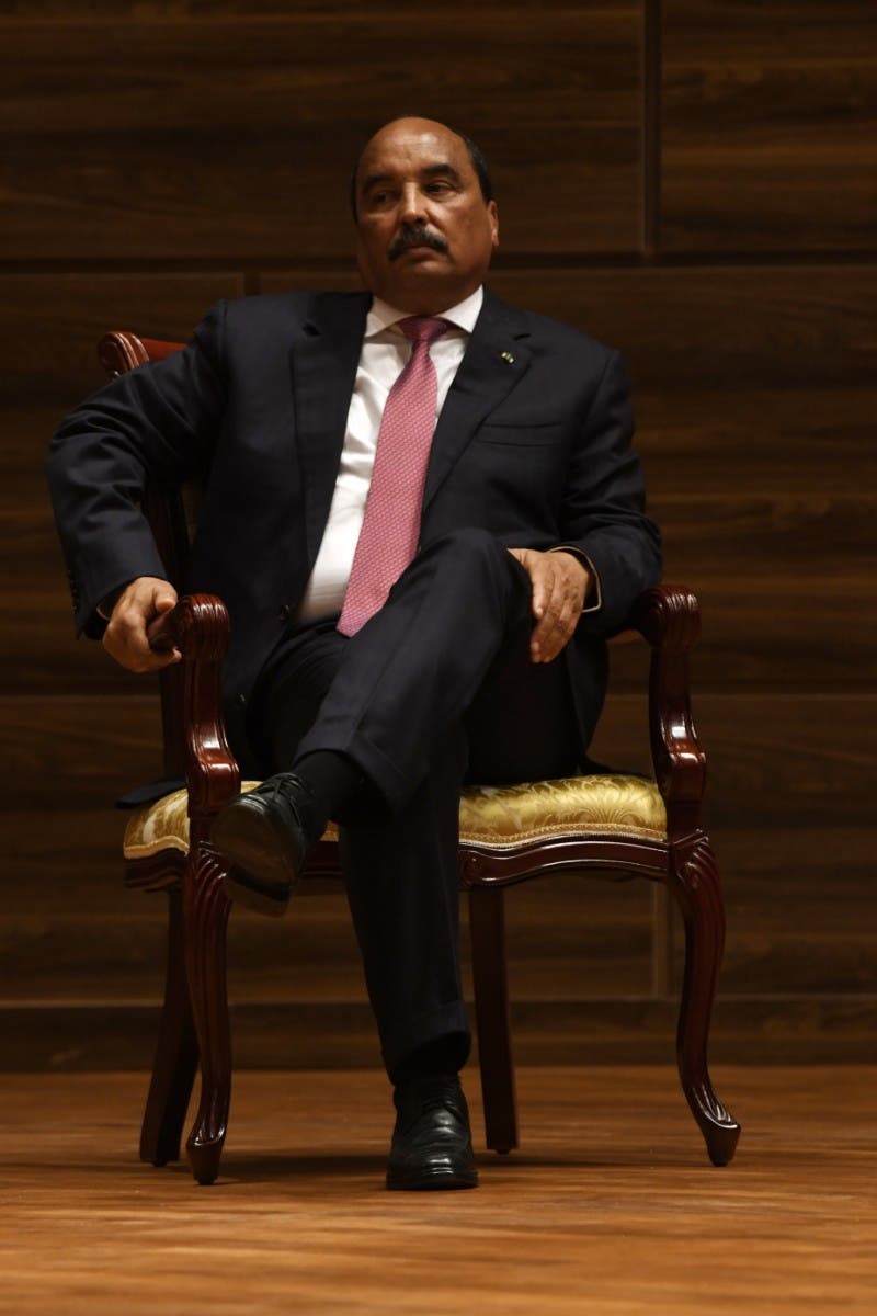 Former Mauritanian President Mohamed Ould Abdel Aziz (AFP)