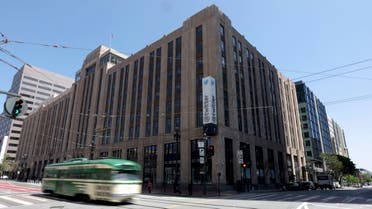 The Twitter headquarters in San Francisco is pictured, Monday, April 25, 2022. Elon Musk reached an agreement to buy Twitter for roughly $44 billion on Monday, promising a more lenient touch to policing content on the platform where he promotes his interests, attacks critics and opines on social and economic issues to more than 83 million followers. (AP Photo/Jed Jacobsohn)