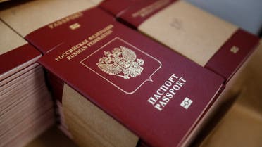 Russian passports are pictured at Goznak printing factory in Moscow, Russia July 11, 2019. (File photo: Reuters)
