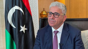 FILE PHOTO: Libya's Fathi Bashagha, who was appointed prime minister by the eastern-based parliament this month, looks on during an interview with Reuters in Tunis, Tunisia March 30, 2022. Picture taken March 30, 2022. REUTERS/Jihed Abidellaoui/File Photo