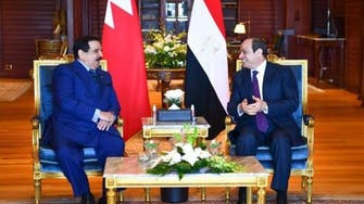 مصری صدرالسیسی اوربحرین کے شاہ حمدکادو طرفہ تعلقات اورعلاقائی امورپرتبادلہ خیال