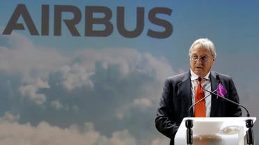 Christian Scherer, Airbus Chief Commercial Officer, speaks during a news conference at the aircraft builder's headquarters of Airbus in Colomiers near Toulouse, France. (File photo: Reuters)