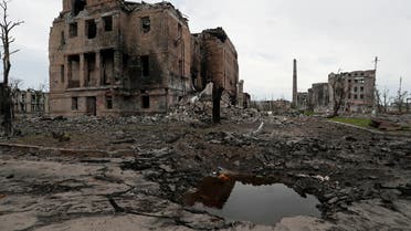 A view shows destroyed facilities of Azovstal steel plant during Ukraine-Russia conflict in the southern port city of Mariupol, Ukraine May 22, 2022. (File Photo: Reuters)