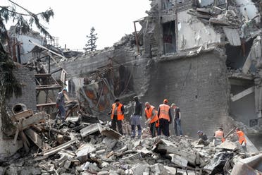 الدمار الذي لحق بمدينة ماريوبول الأوكرانية (رويترز)
