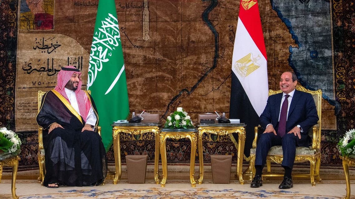 Saudi Crown Prince, Egypt’s Sisi issue joint communique on Iran, Yemen, Iraq, Lebanon