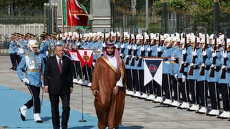 سعودی ولی عہد شہزادہ محمد کاترکیہ کے دورے پر انقرہ آمد پرشانداراستقبال 