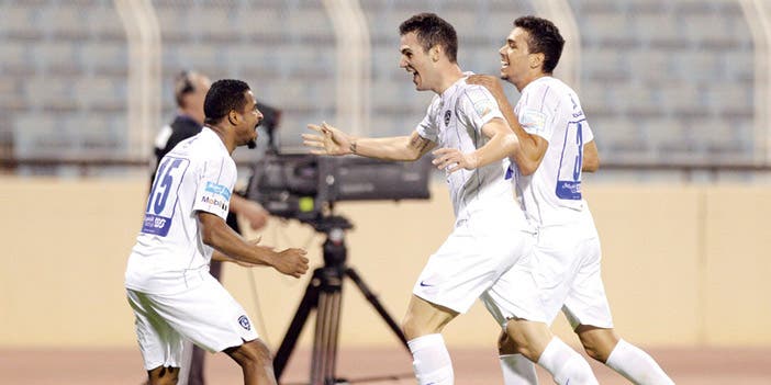 Al Hilal's joy with Leo's goal