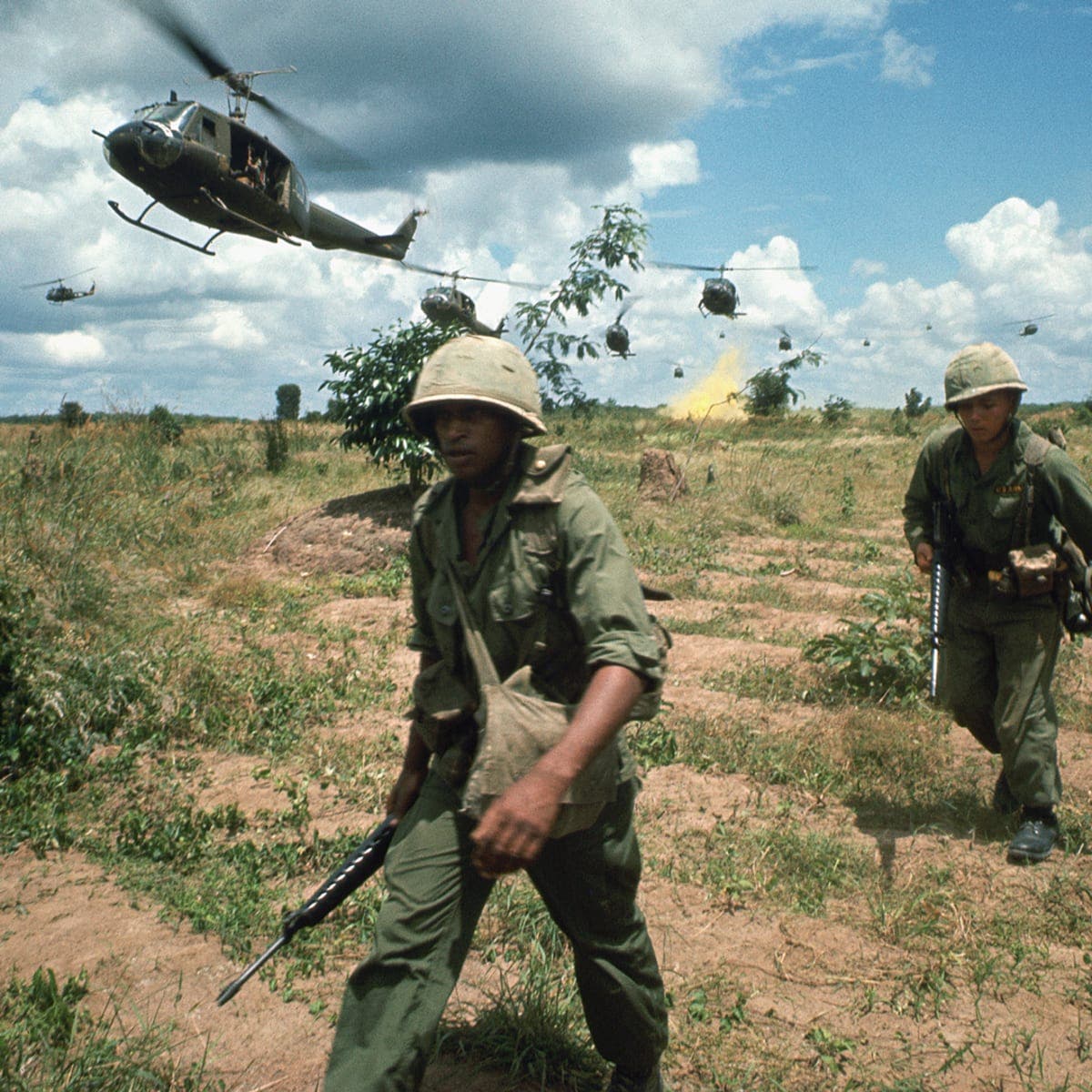 جنود أميركيون بحرب فيتنام