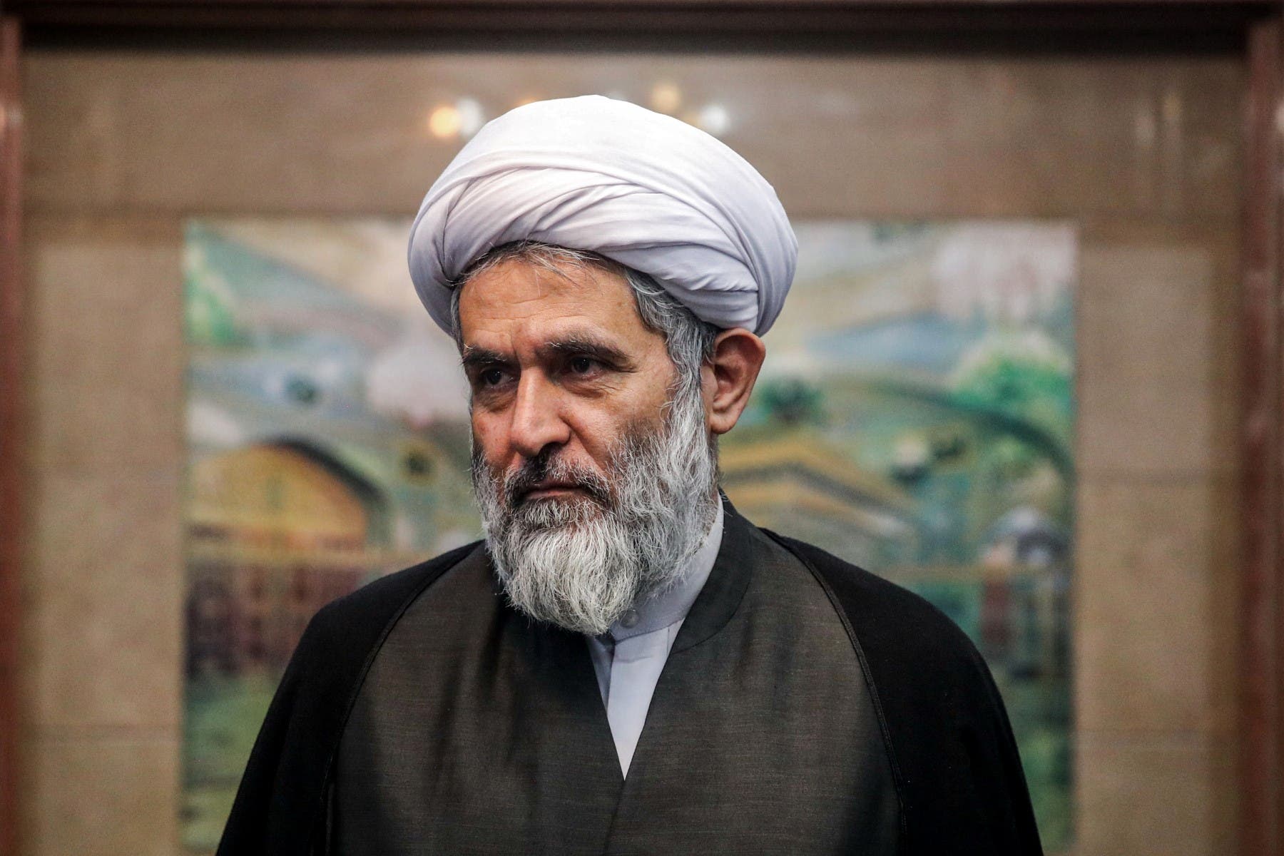 حسين طائب رئيس استخبارات الحرس الثوري المقال (أ ف ب)
