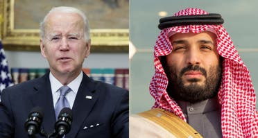 US President Joe Biden (left) and Saudi Arabia's Crown Prince Mohammed bin Salman (right). (File photo: Reuters)