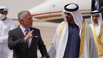 الشيخ محمد بن زايد يستقبل ملك الأردن في أبوظبي
