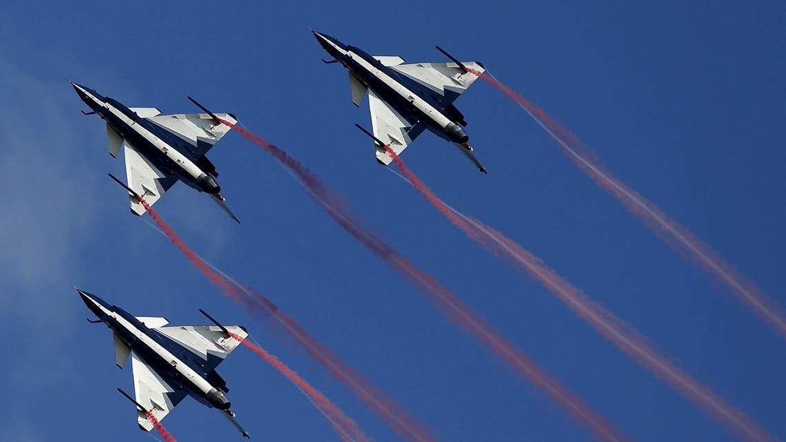 China’s J-10 fighter jets. (File photo: Reuters)