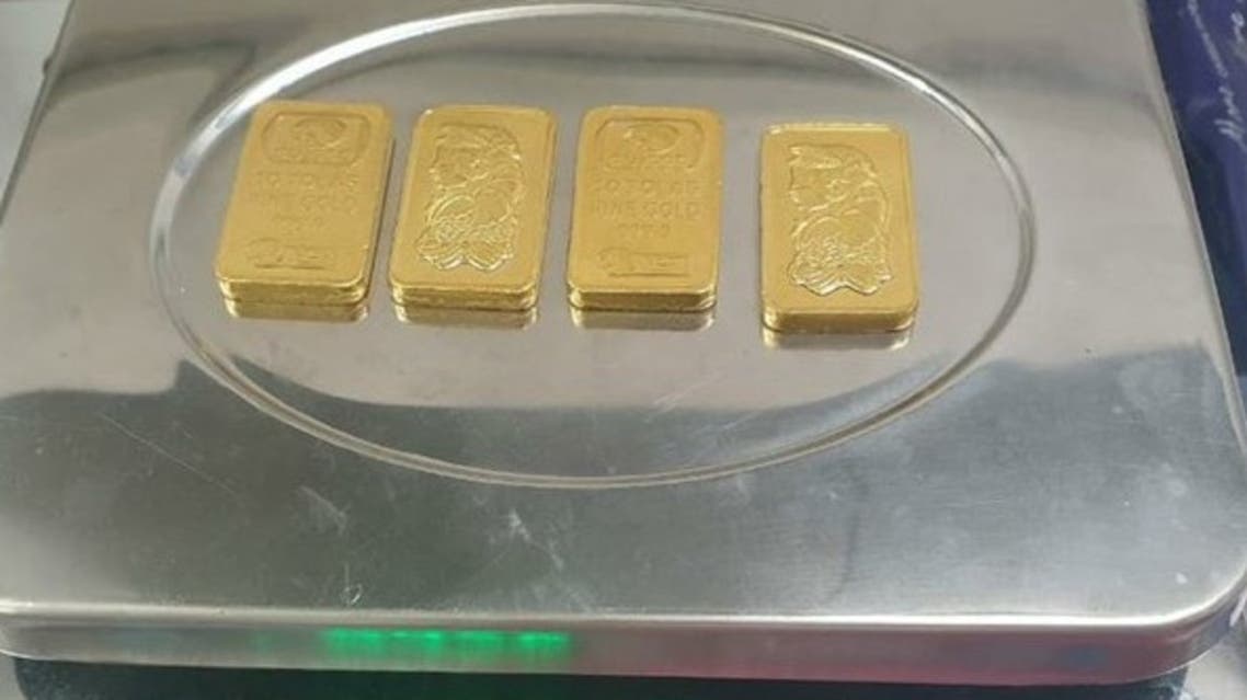 Undeclared gold was found concealed on a passenger traveling into Delhi from Saudi’s Damman, Delhi Customs officials reported on Twitter on Wednesday. (Supplied: Delhi Customs)