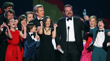The cast of Stranger Things accepts their award for Ensemble in a Drama Series during the 23rd Screen Actors Guild Awards in Los Angeles, California, US, January 29, 2017. (File photo: Reuters)