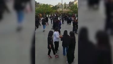 Iranian authorities have arrested 10 people in the south-central city of Shiraz, an official said, after teenage boys and girls were filmed mingling freely at a public gathering. (Screengrab)