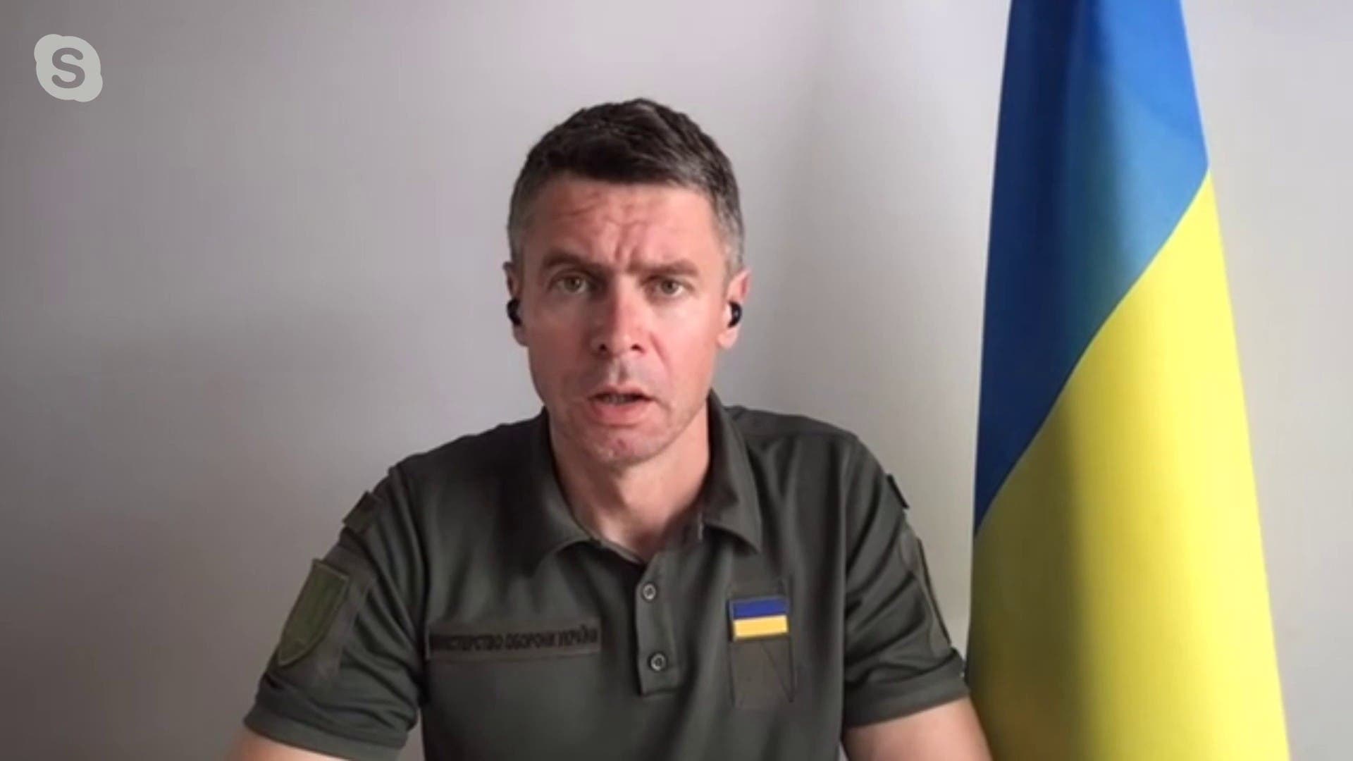 يوري ساك مساعد وزير الدفاع الاوكراني