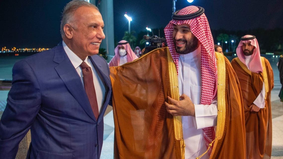 Saudi Arabia’s Crown Prince receives Iraqi PM in Kingdom to discuss bilateral ties