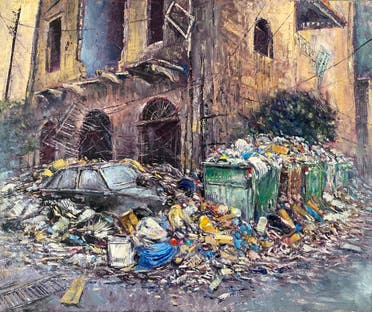 Garbage street is found on the 10 lollar banknote. (Supplied: Tom Young)