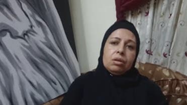 Nayiera Ashraf's mother in an interview with Al Arabiya. (Screengrab)