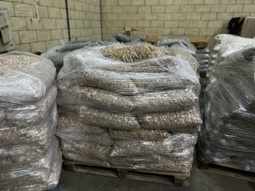 Amphetamine pills seized by Saudi Arabia at the Jeddah Islamic Port. (SPA)