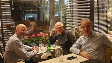 US Special Envoy for Iran Rob Malley has dinner with EU officials mediating indirect talks between the US and Iran on a nuclear deal, June 23, 2022. (Twitter)