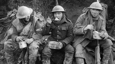 صورة لجنود بريطانيين بالحرب العالمية الأولى
