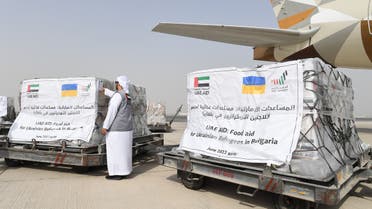 UAE sends plane carrying food supplies to support Ukrainian refugees in Bulgaria