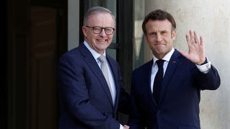 Australia PM hails ‘new start’ in ties with France’s Macron after submarine dispute