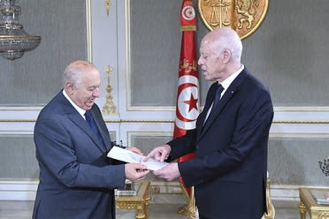 رئيس لجنة الدستور في تونس الصادق بلعيد (أرشيفية-فرانس برس)