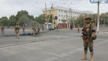 Unrest in Uzbekistan’s autonomous province of Karakalpakstan which broke out last week over plans to curtail its autonomy.  (Reuters) 
