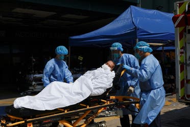 A man with coronavirus is hospitalized in Hong Kong (archive)