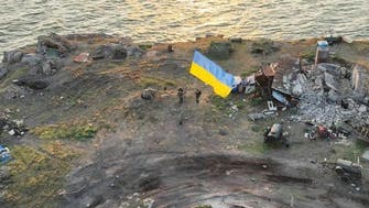Russia says its warplane hit Ukrainian troops on Snake Island