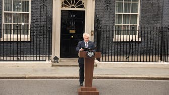 UK PM Johnson announces resignation, will serve until new leader appointed