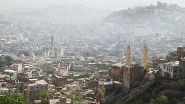 A general view of the city of Taiz, Yemen May 24, 2022. (Reuters)