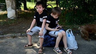 ‘No to war’: Ukraine children recount Russian invasion through art