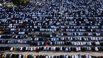 Thousands of Muslim worshipers gather for Eid al-Adha prayers in Jerusalem