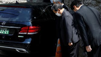 Hearse carrying slain Japan’s ex-PM Shinzo Abe arrives in Tokyo