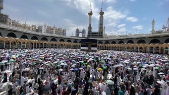 طواف وداع کے موقعے پر مسجد حرام حجاج کرام سے بھر گئی